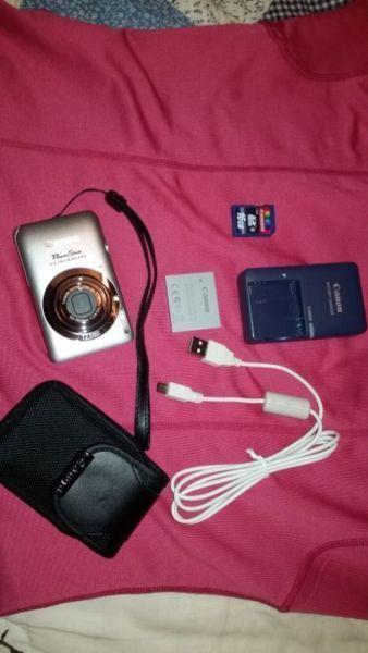 Canon Power shot camera with 16gb card