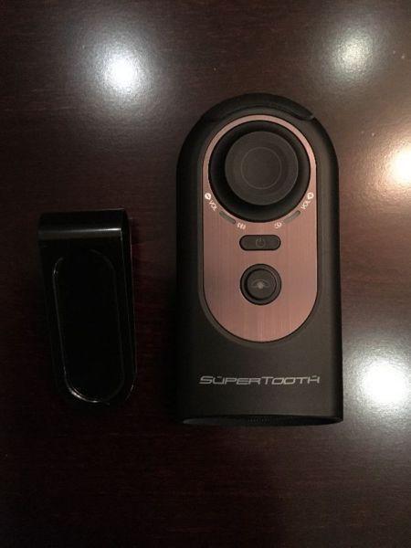 SuperTooth HD Voice Controlled In-Car Bluetooth Speakerphone - B