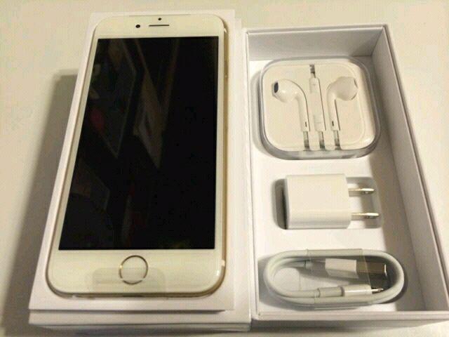 iPhone 6 Gold 10/10 with box and accessories
