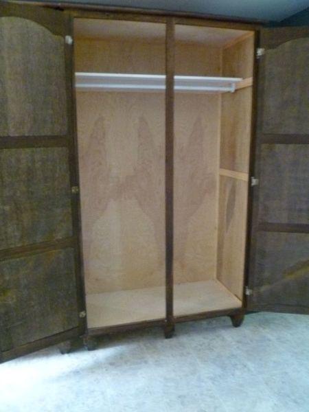 Beautiful wardrobes. Hand crafted locally $400 for both