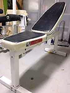 Adjustable multi position bench incline