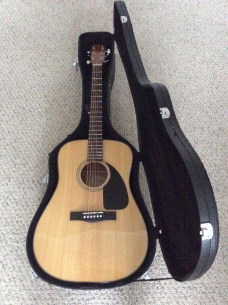 Fender CD-60 Acoustic with Hard Shell Case Trade For Squire Tele
