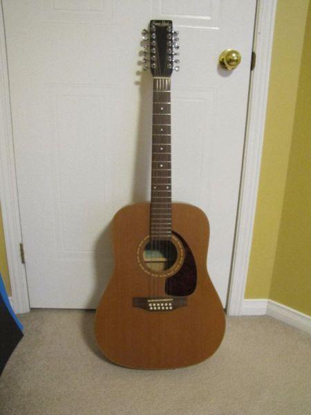 Simon And Patrick 12 String Acoustic Guitar
