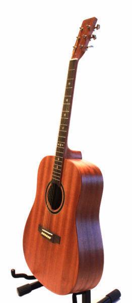SOLID TOP MAHOGANY ACOUSTIC GUITAR 41 INCH FULL SIZE ITS1600