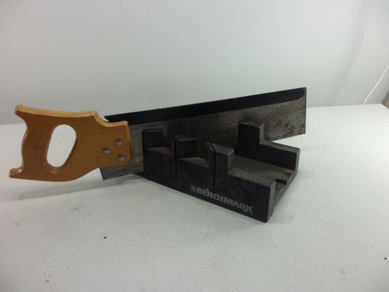 Miter Box with Saw