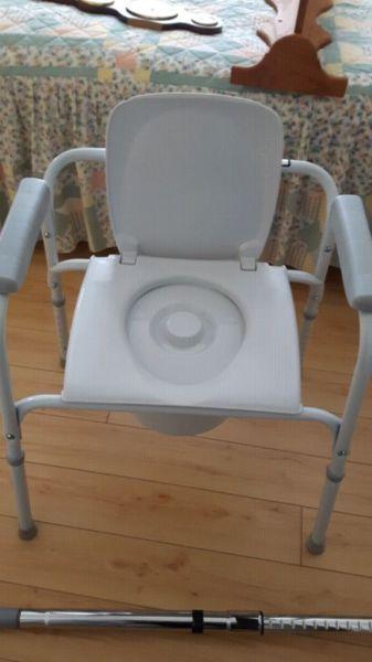 PORTABLE BEDSIDE TOILET- $20