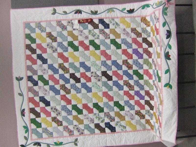 Homemade Quilt called Buds and Bows