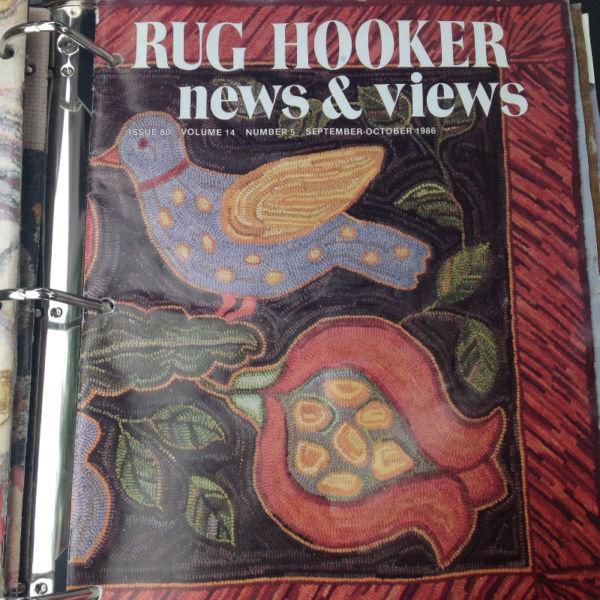 Rug hooker news and views magazines
