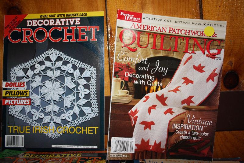Crochet and Quilting Magazines