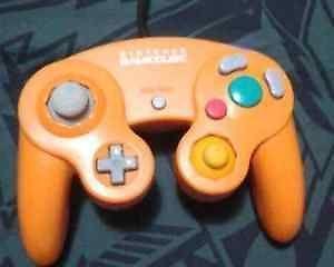 Orange gamecube controller