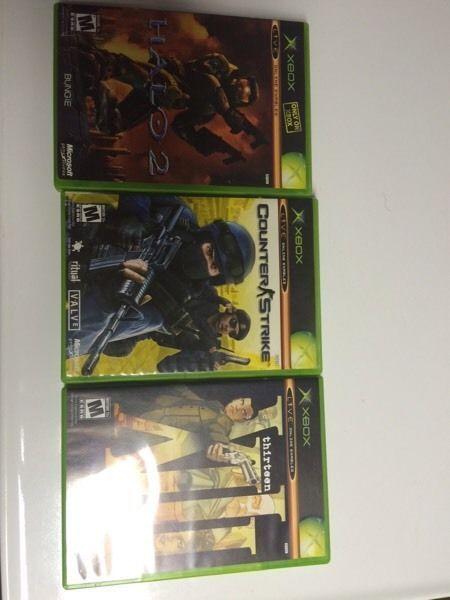 3 original Xbox games
