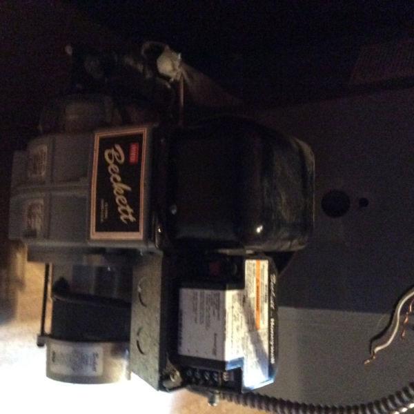 Beckett Oil Hot Water Boiler