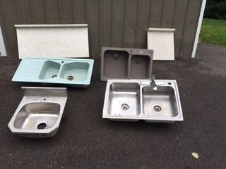 Various sinks & counter tops