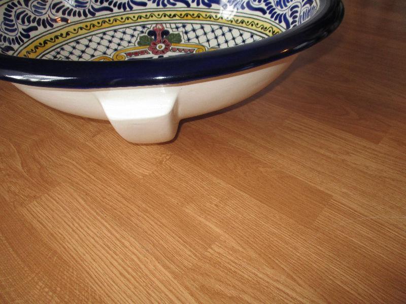 Beautiful New Mexican Ceramic Artisan Sink