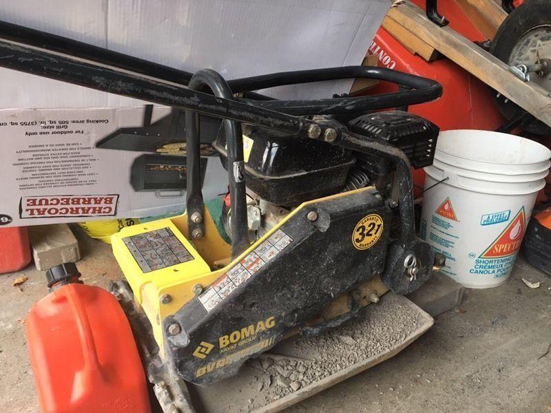 Wanted: BOMAG plate packer 18/45, $2100obo