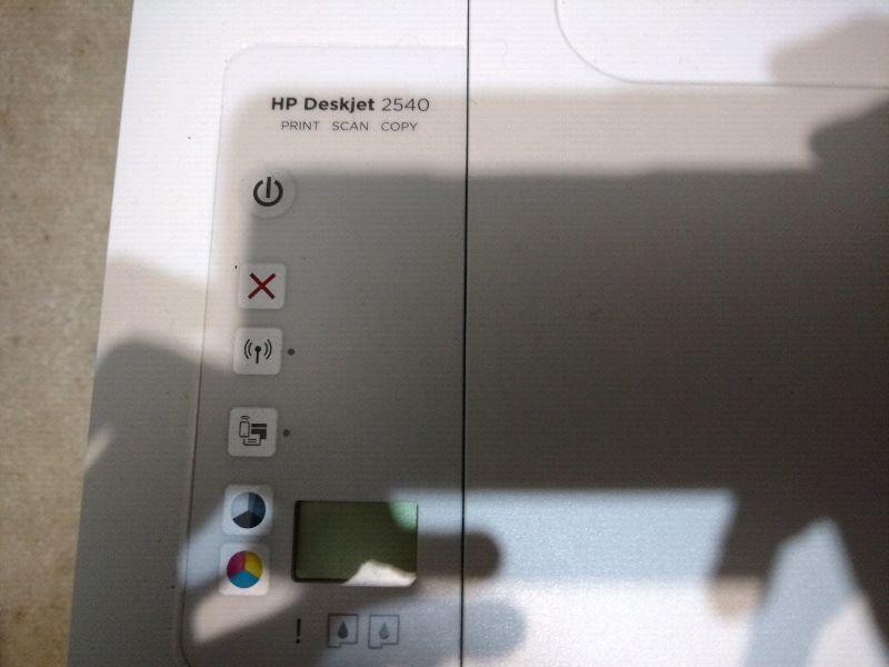 Hp deskjet 2540 printer