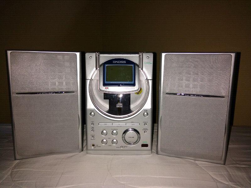Koss Am/Fm ,CD ,Cassette player