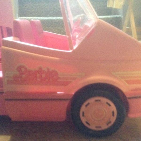 Original Barbie camper & car