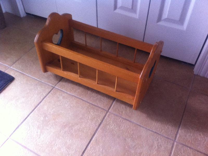 Solid Wood Doll Cradle