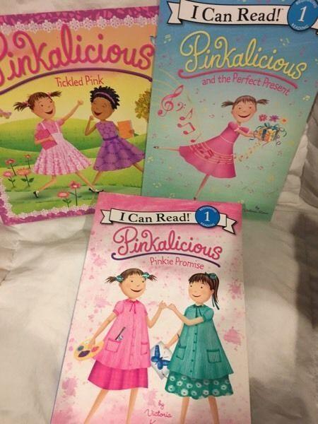 3 pinkalicious books