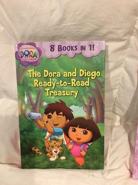 Dora and Diego ready to read treasury book