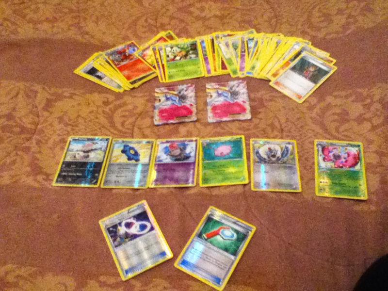 90 Good Pokemon Cards for only $50!!