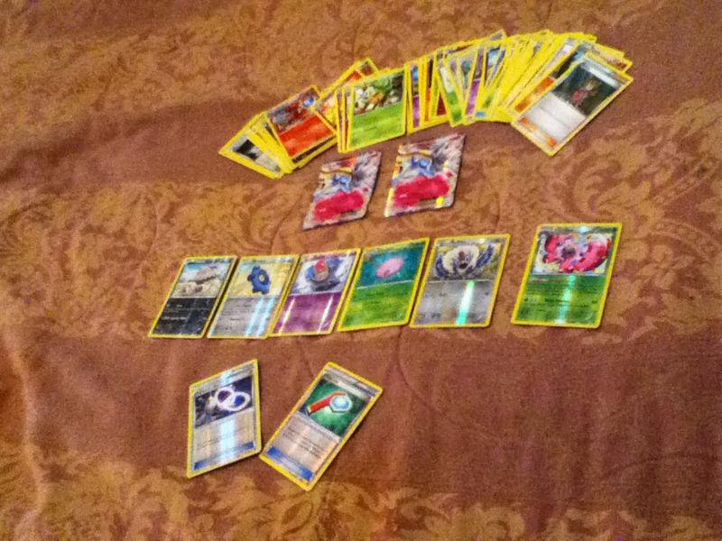 90 Good Pokemon Cards for only $50!!