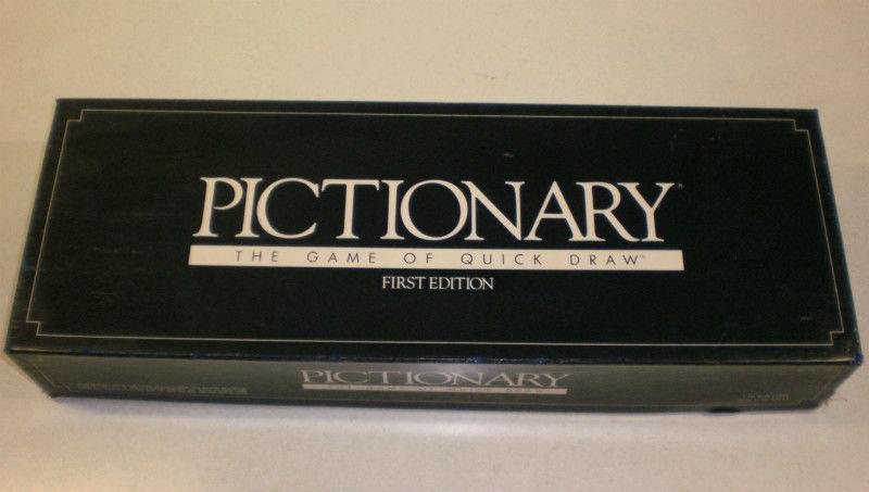 Pictionary 1st/2nd Ed,Pictionary Junior, Updated for90's Edition
