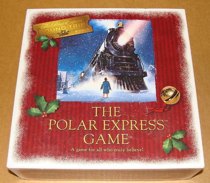 Polar Express Game and 1985 HC Book-both are in mint condition