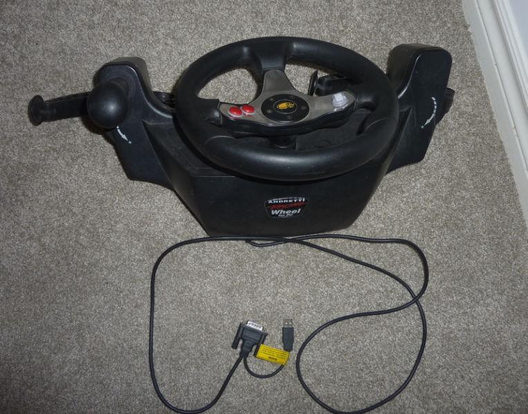 Andretti racing wheel for PC