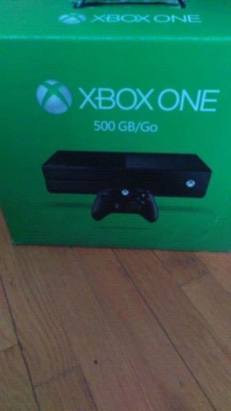 Xbox One with controller & 9 Games