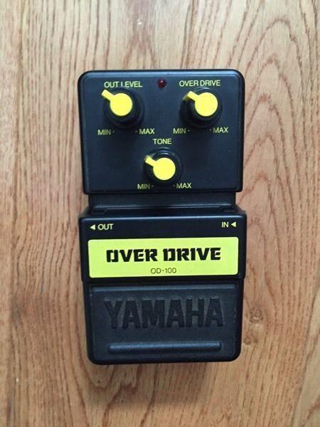 Pédale overdrive OD-100 Yamaha made in Japan
