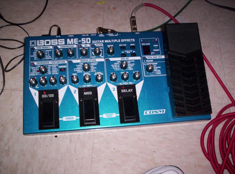 Boss ME-50 Guitar Multiple Effects Pedal
