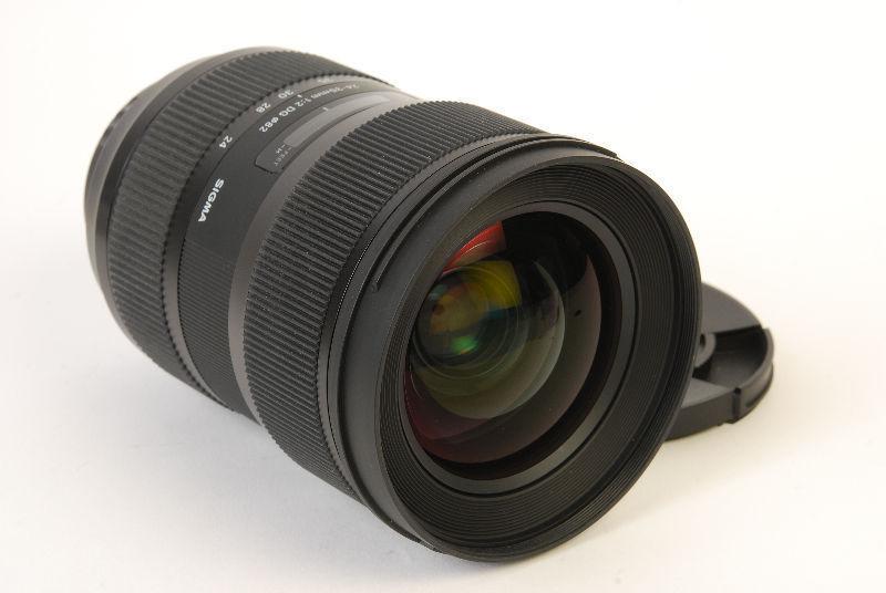 Sigma 24-35mm f2 ART Lens for Canon (Like New,Boxed)