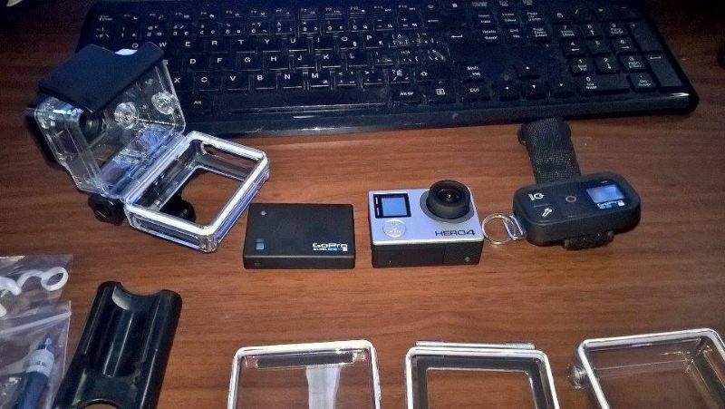 GoPro Hero4 Black and Accesories