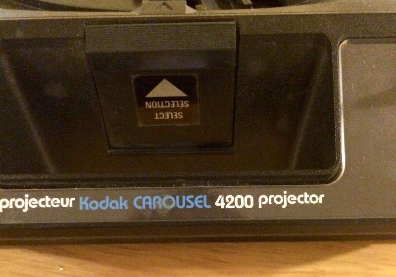 Kodak 4200 slide projector + Extras