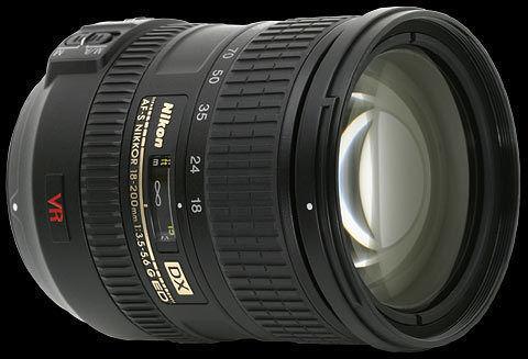 Lentille Nikon AF-S NIKKOR 18-200MM 1:3.5-5.6G ED VR