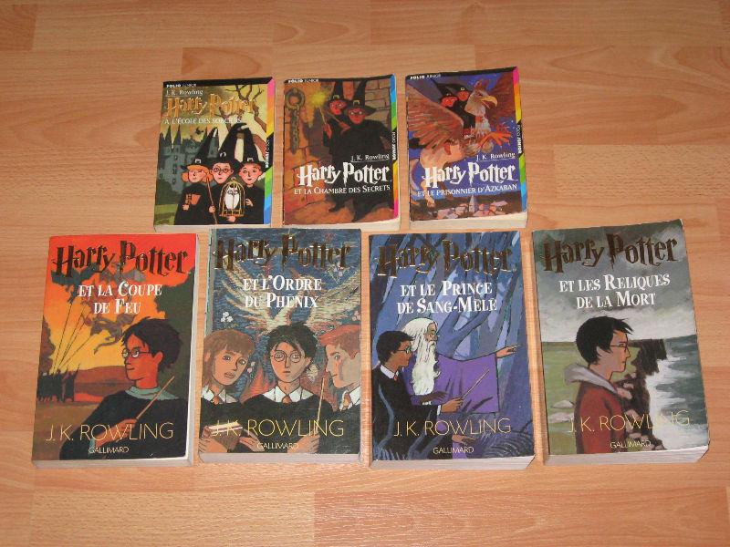 Harry Potter - J.K. Rowling la série au complet (7 tomes)