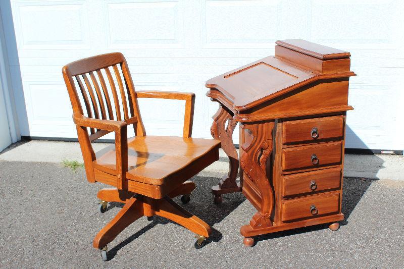 chaise de bureau vintage