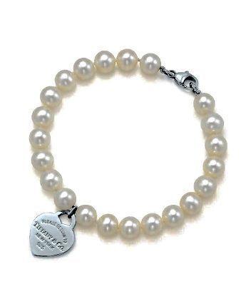 Wanted: LOST - Pearl with Silver Heart Charm (Tiffany & Co.)