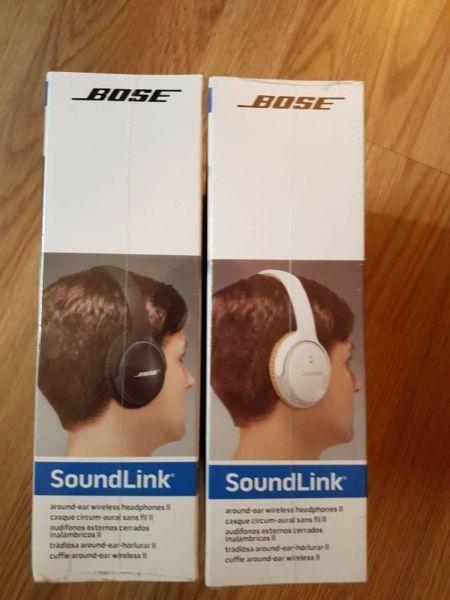 SEALED Bose SoundLink around-ear wireless headphones II