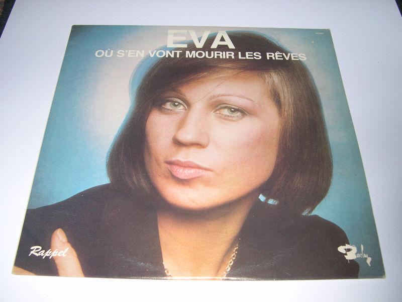 Eva - Où s'en vont mourir les rêves (1970) LP vinyl français