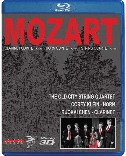 Mozart the old city string quartet BLU-RAY