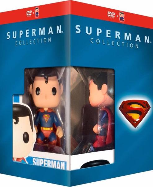 Superman Collection + figurine Pop