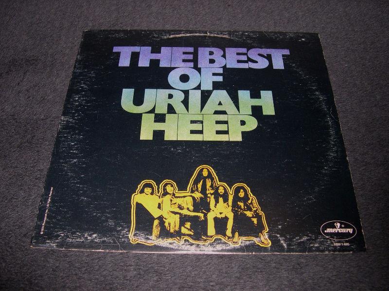 Uriah Heep - The Best Of (1974) LP vinyl album Rock Prog Psy