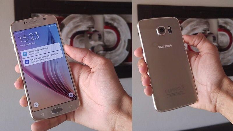 Samsung galaxy s6 gold Telus