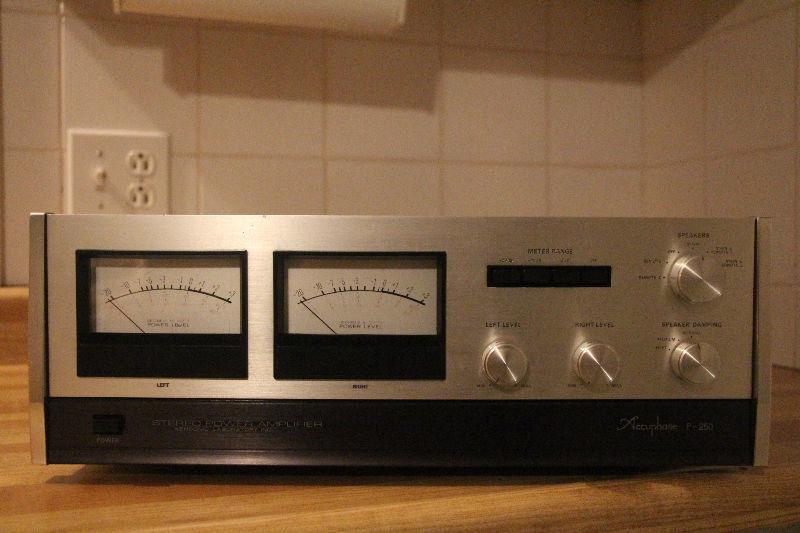 amplificateur vintage accuphase p-250