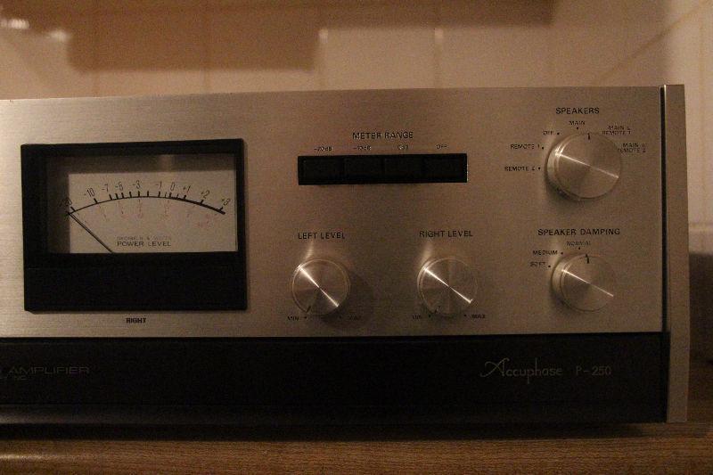 amplificateur vintage accuphase p-250