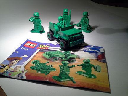 LEGO Toy Story - Army Men #7595