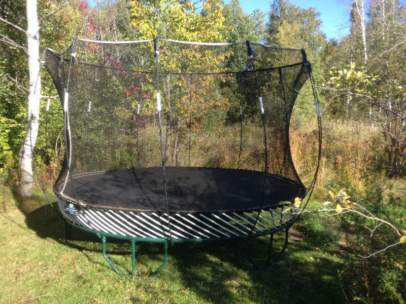 Trampoline Springfree rond 10 pieds